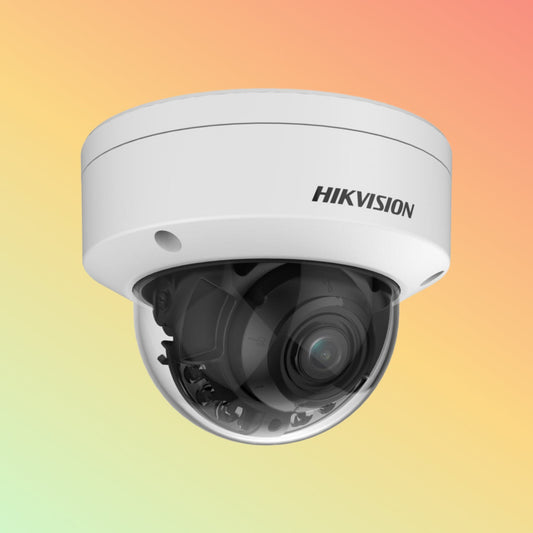 Hikvision DS-2CD3786G2HT-LIZS(U)(Y) 8 MP Smart hybrid light with Darkfighter S Motorized Varifocal Dome Network Camera