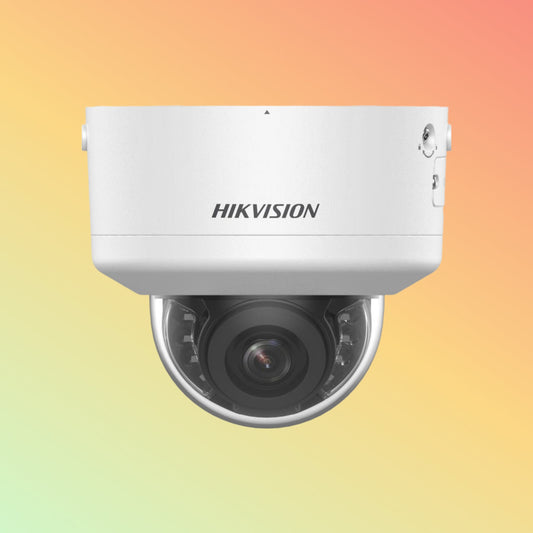 Hikvision DS-2CD3746G2HT 4MP Smart Dome Cam with Strobe & Audio