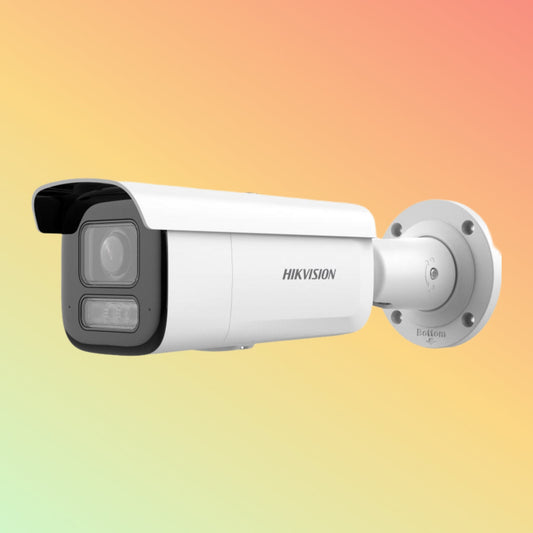 Hikvision DS-2CD2T26G2-ISU/SL 2 MP AcuSense Strobe Light and Audible Warning Fixed Bullet Network Camera