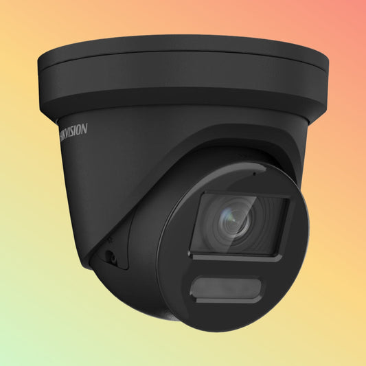 Hikvision DS-2CD2387G2-LSU/SL 8 MP ColorVu Strobe Light and Audible Warning Fixed Turret Network Camera
