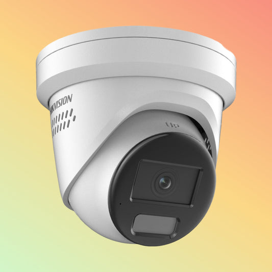 Hikvision DS-2CD2346G2H-IS2U/S(L)(RB) 4MP AcuSense Strobe Light and Audible Warning Fixed Turret Network Camera