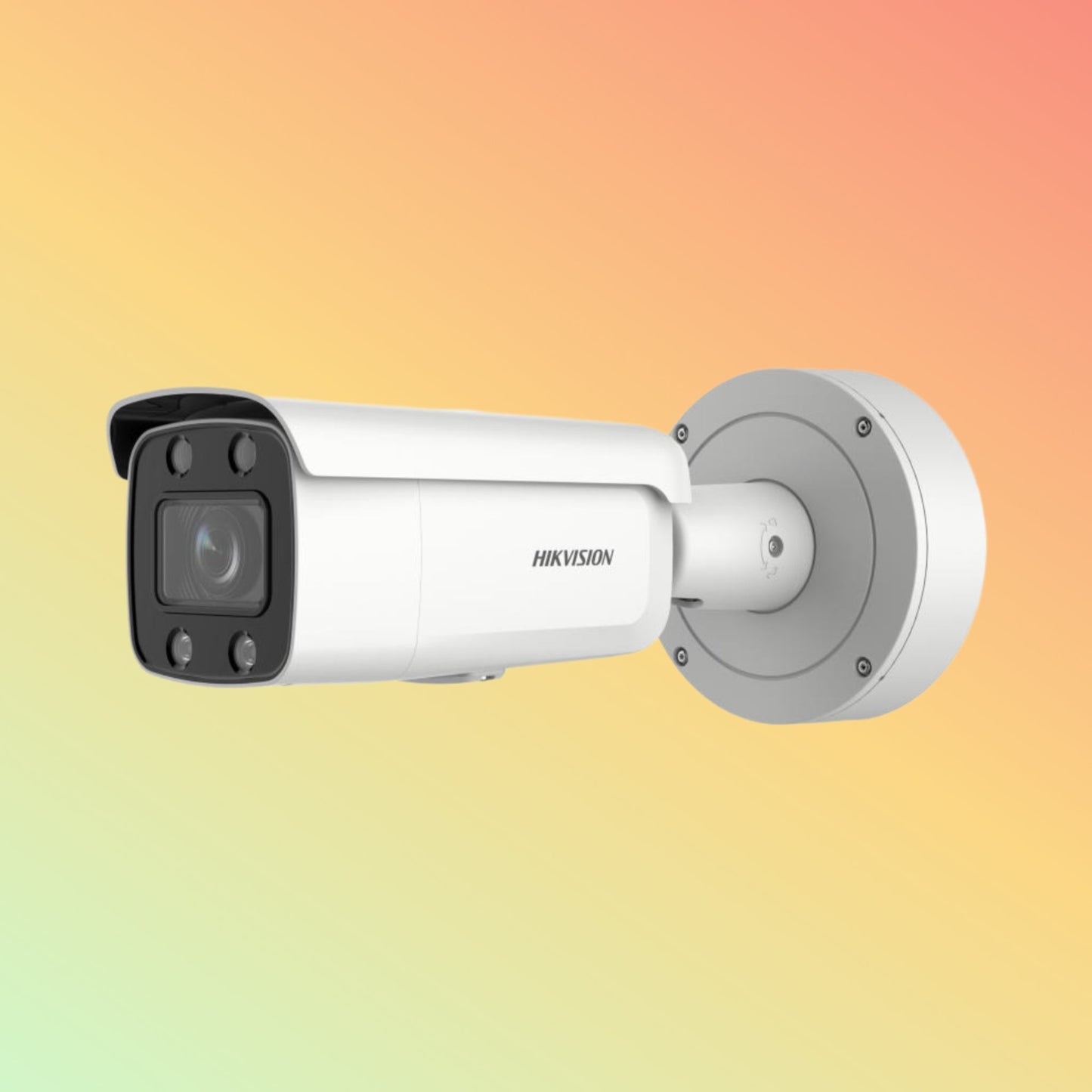 Hikvision DS-2CD2T87G2-LSU/SL 8 MP ColorVu Strobe Light and Audible Warning Fixed Bullet Network Camera
