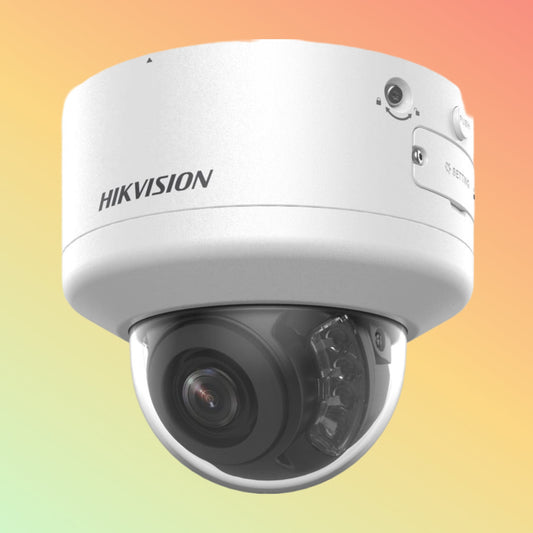 Hikvision DS-2CD2767G2H-LIPTRZS 6 MP Smart Hybrid Light with ColorVu Motorized PTRZ Varifocal Dome Network Camera