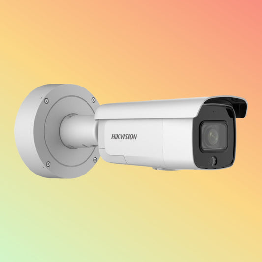 Hikvision DS-2CD2686G2-IZSU/SL 4K AcuSense Strobe Light and Audible Warning Varifocal Bullet Network Camera