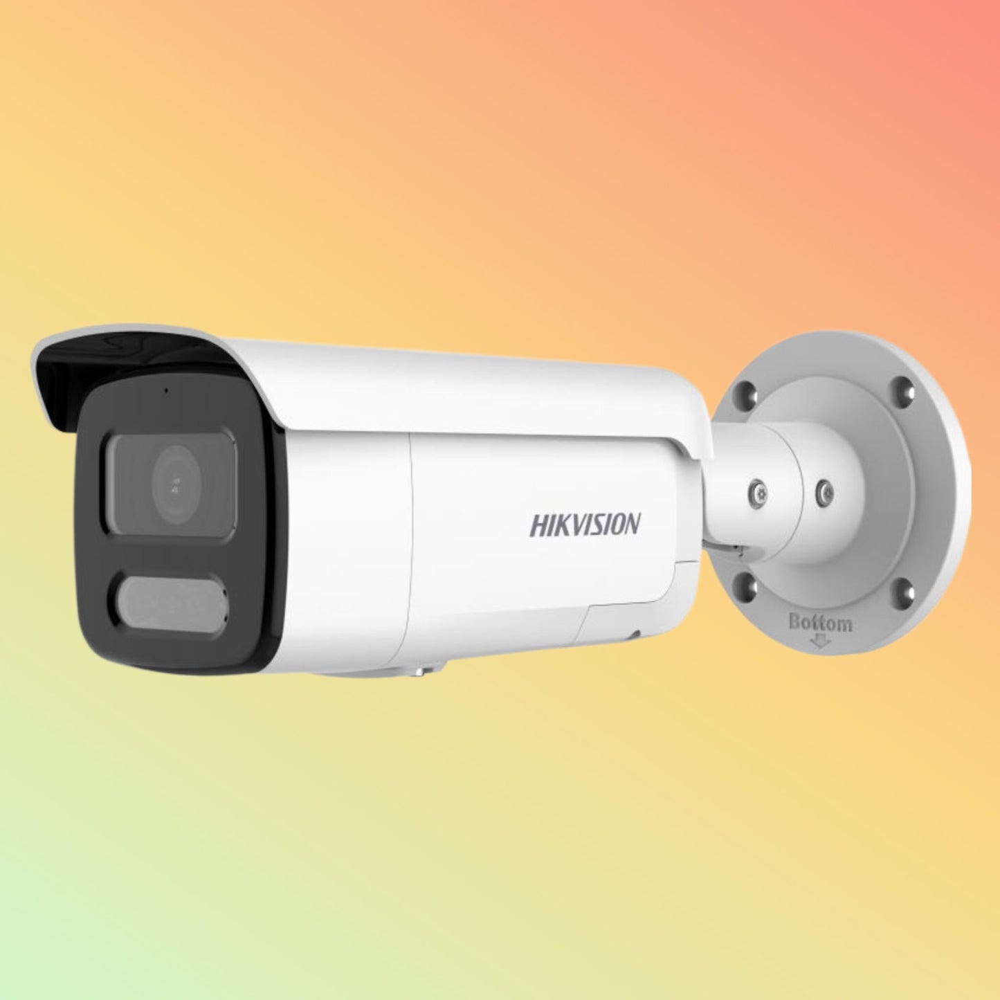 Hikvision DS-2CD2T26G2-ISU/SL 2 MP AcuSense Strobe Light and Audible Warning Fixed Bullet Network Camera