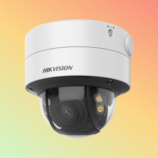 Hikvision DS-2CE59DF8T-AVPZE 2 MP ColorVu Vandal PoC Motorized Varifocal Dome Camera