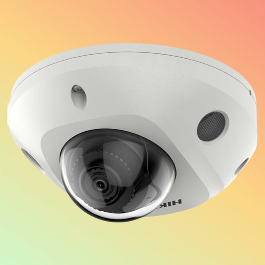 Hikvision DS-2CD2563G2-I(S) 6 MP AcuSense Built-in Mic Fixed Mini Dome Network Camera
