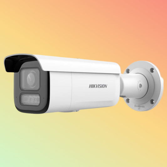 Hikvision DS-2CD2683G2 8MP AcuSense Varifocal Bullet Cam with Strobe, Audio & Hybrid Light