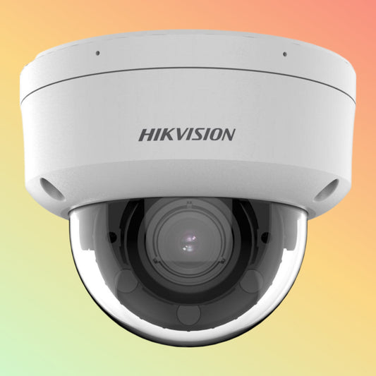 Hikvision DS-2CD2763G2-LIZS2U 6 MP Acusense Smart Hybrid Light Motorized Varifocal Dome Network Camera