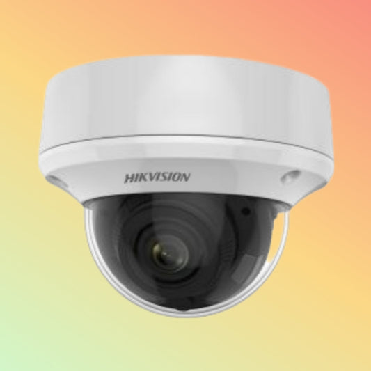 Hikvision DS-2CE5AU7T-AVPIT3ZF 4K Ultra Low Light Vandal Motorized Varifocal Dome Camera