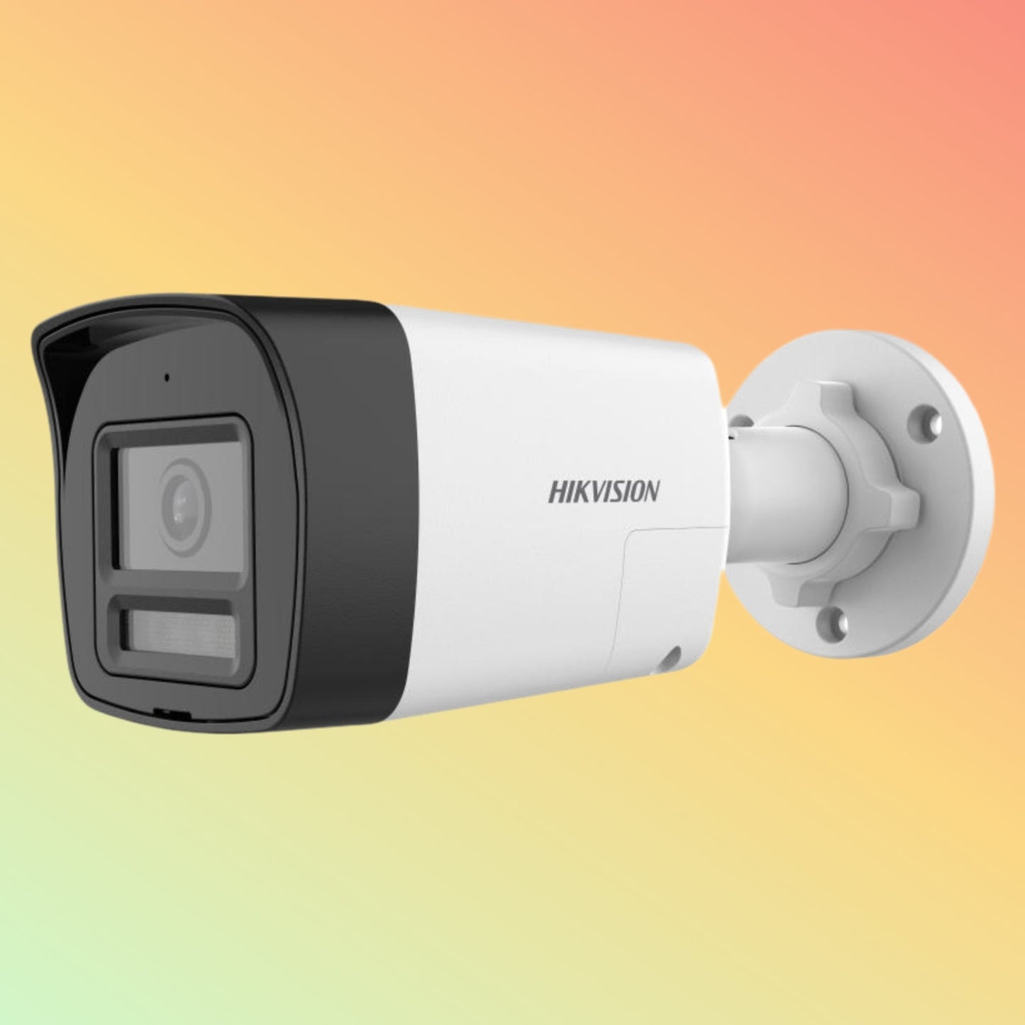 Hikvision DS-2CE16K0T-LXTS 3K Two Way Audio & Siren Fixed Mini Bullet Camera