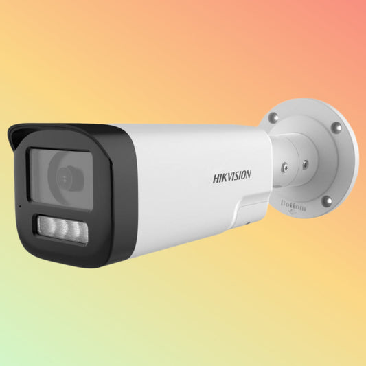Hikvision DS-2CE19K0T-LXTS 3K Two Way Audio & Siren Fixed Bullet Camera