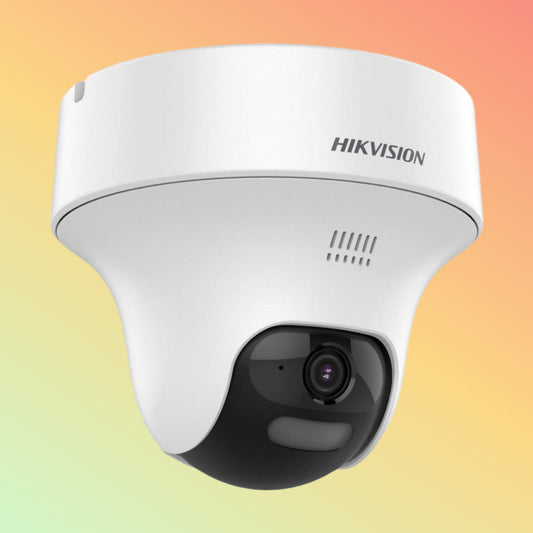 Hikvision DS-2CE70D0T-PTLXTS 2MP Two Way Audio & Siren Fixed PT Camera