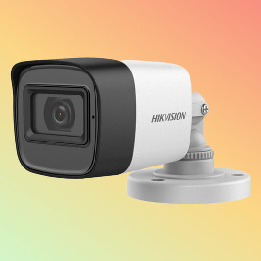 Hikvision DS-2CE16H0T-ITPFS 5 MP Audio Fixed Mini Bullet Camera