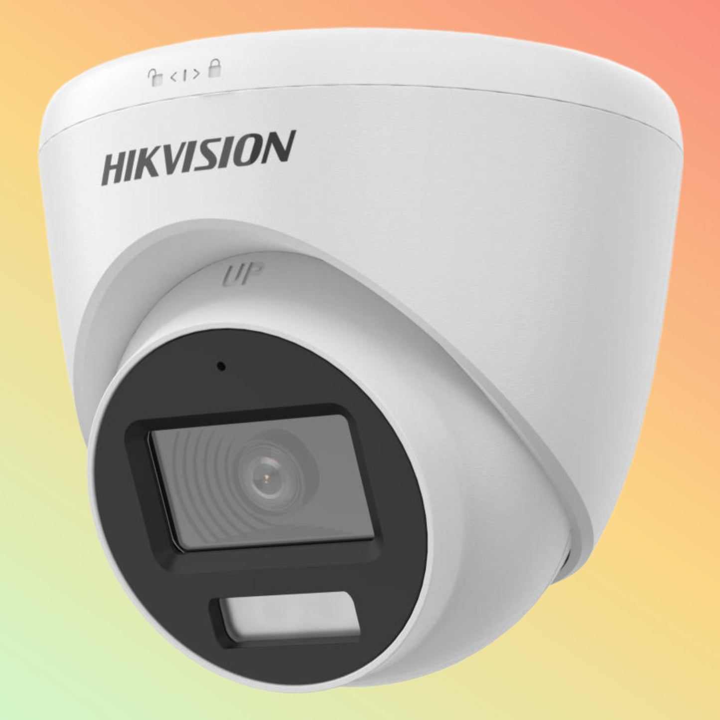 Hikvision DS-2CE78D0T-LFS 2MP Smart Hybrid Light Audio Fixed Turret Camera