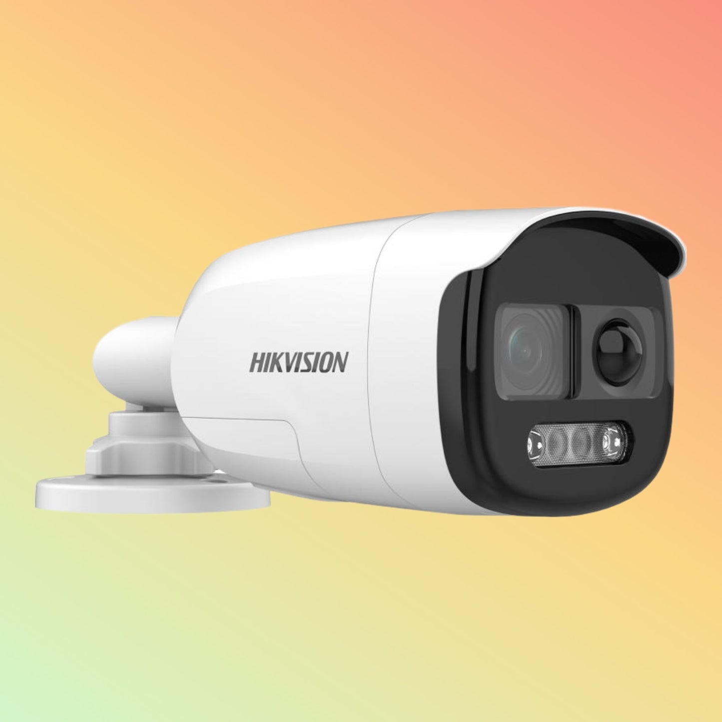 Hikvision DS-2CE12UF3T-PIRXO 4K ColorVu PIR Siren Fixed Bullet Camera