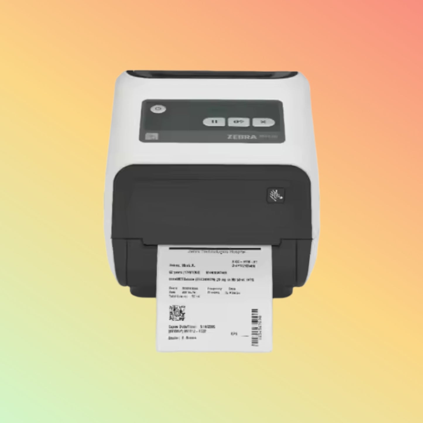 Zebra ZD420 hc Printer with Intelligent Time-saving Ribbon Cartridge