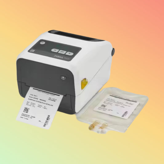 Zebra ZD420 hc Printer with Intelligent Time-saving Ribbon Cartridge