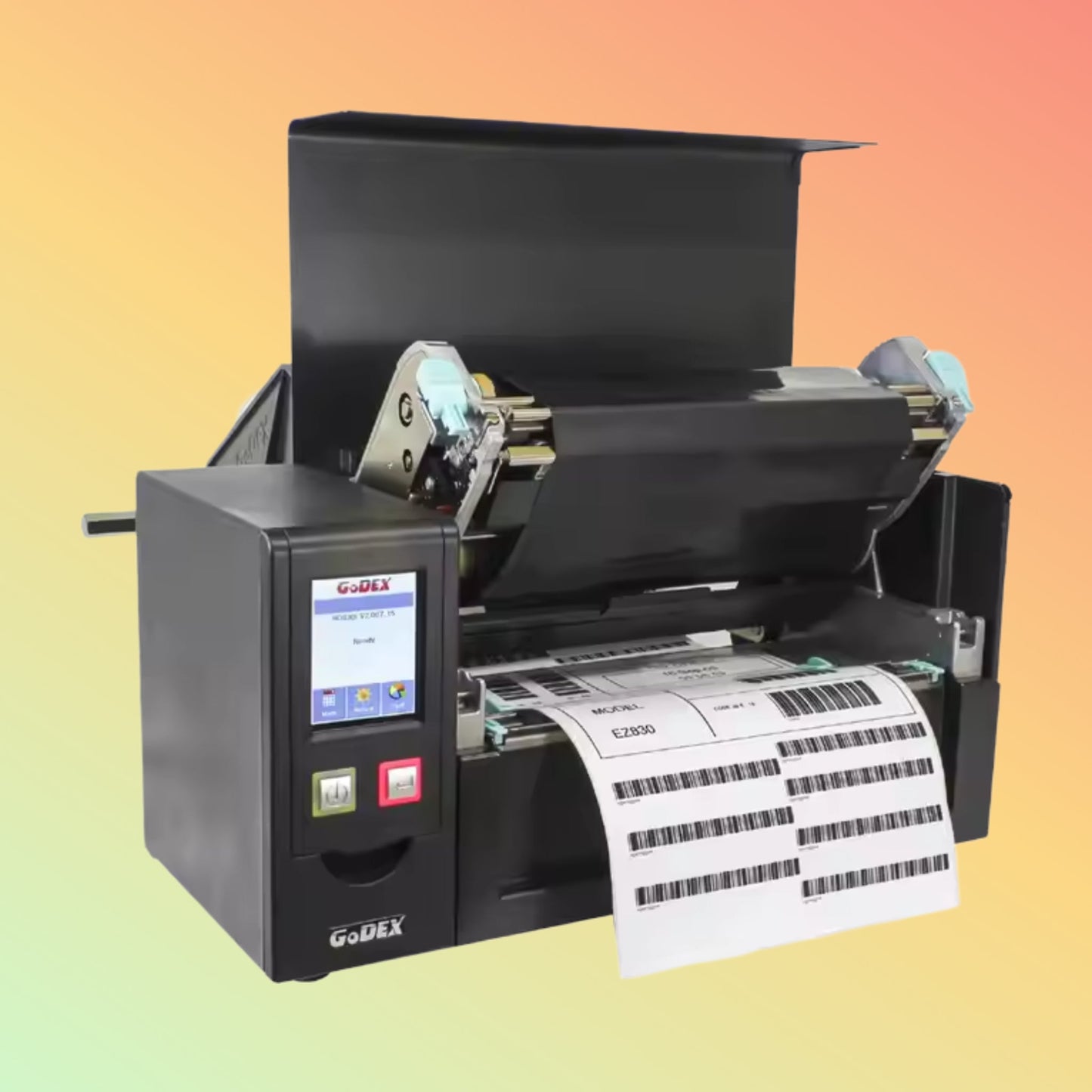 Godex HD830i the Best-in-Class 8-Inch Wide Industrial Barcode Printer
