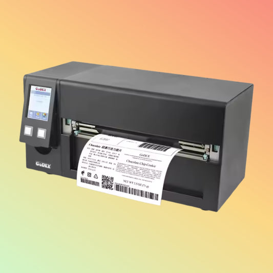 Godex HD830i the Best-in-Class 8-Inch Wide Industrial Barcode Printer