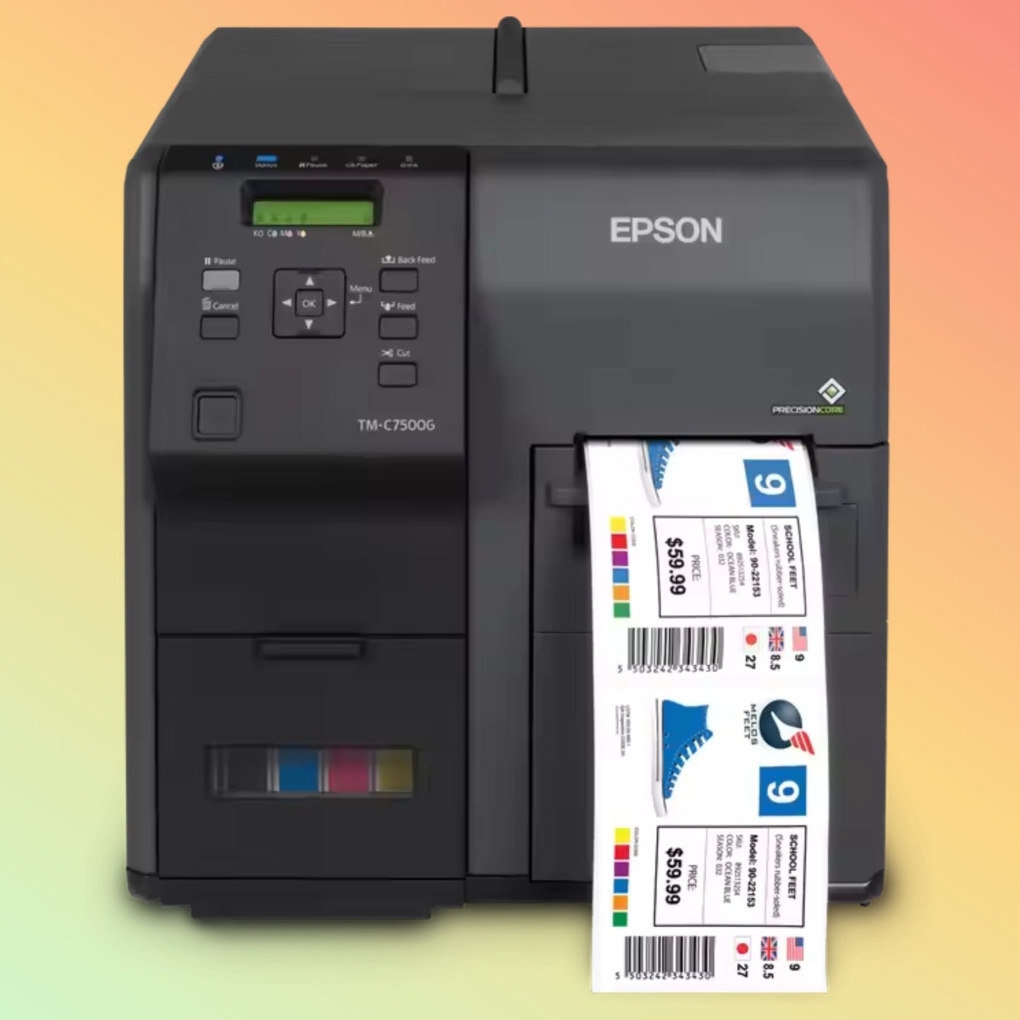 Epson TM-C7500G Inkjet Colour Label Printer for Printing Color Labels