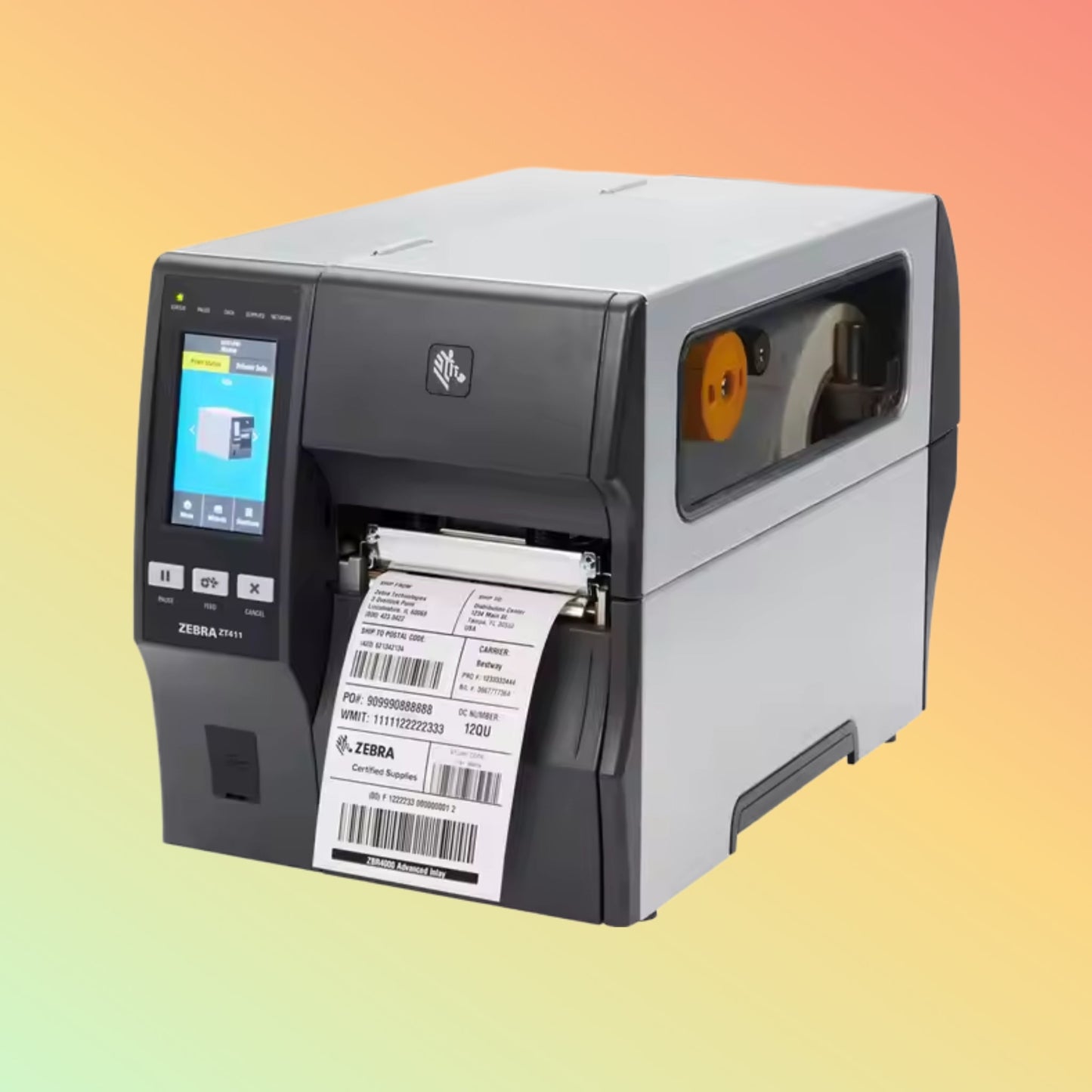 Zebra ZT411 Industrial Label Barcode Thermal Transfer Printer