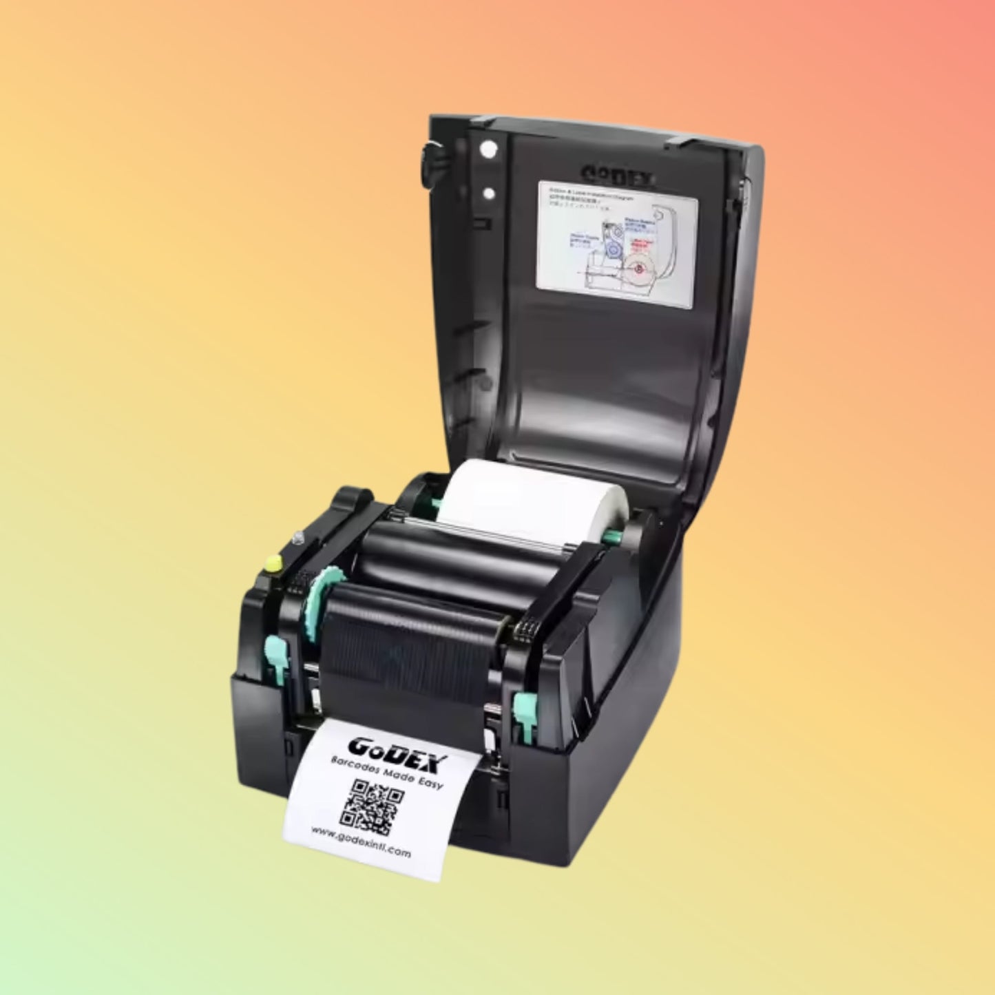 Godex EZ120 EZ220, EZ320, EZ720 Barcode Thermal Transfer Label Printer for Banks