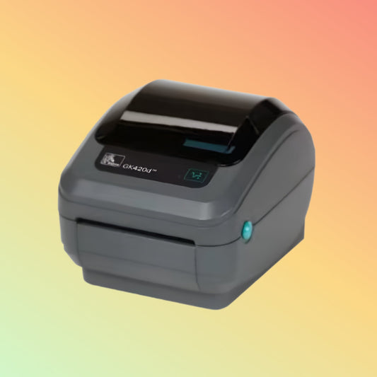 Zebra GX430T Ethernet Desktop 2D Barcode Label Printer