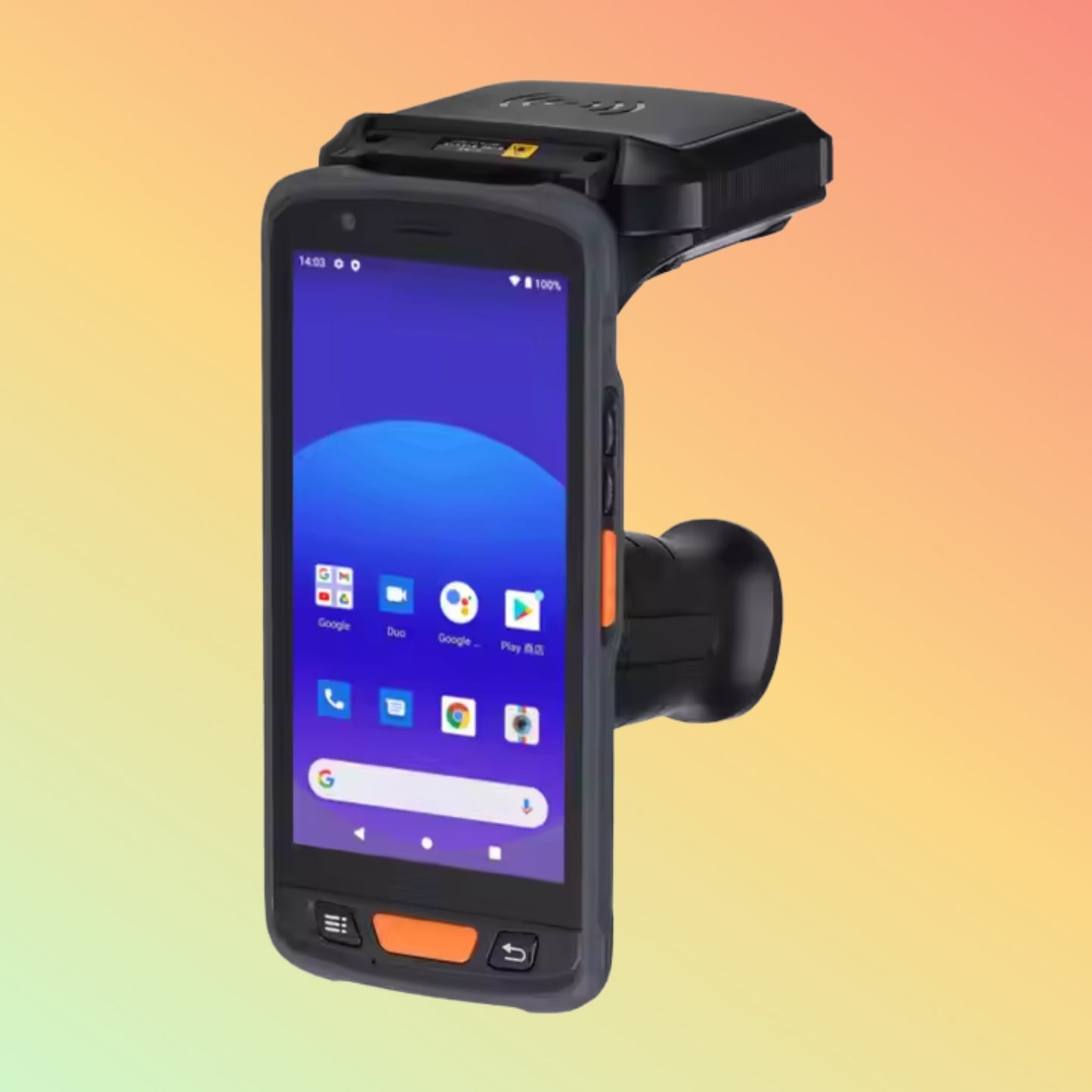 Handheld UHF RFID PDA, Android 11, 4G RAM, Stocktaking Machine