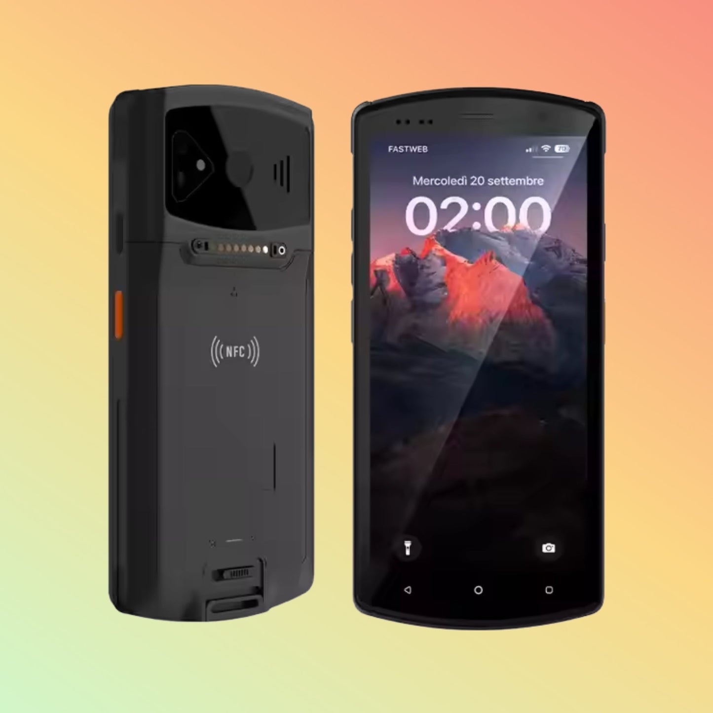 5.7" Android NFC PDA, 2D Barcode Scanner for Delivery & Warehouse