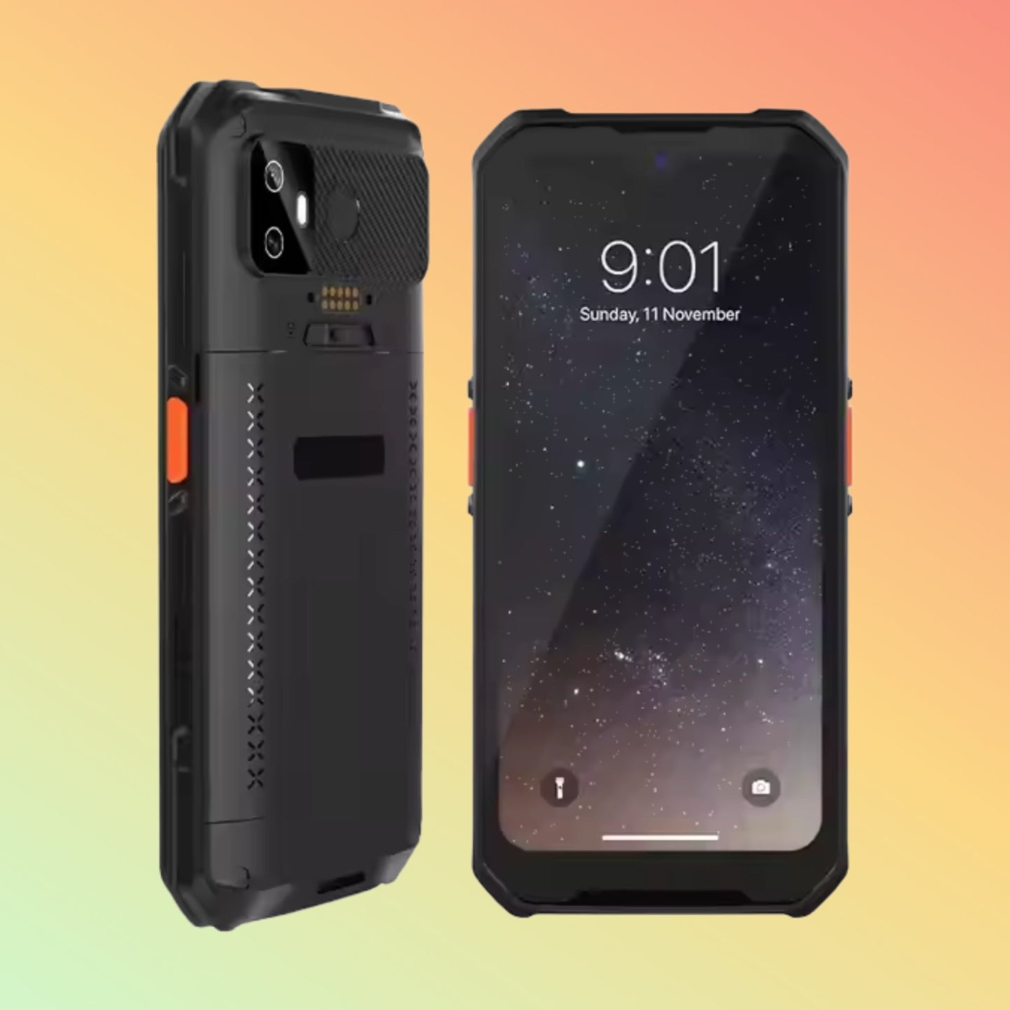 Android 12 PDA: NFC, RFID, 4G, IP68 Rugged Barcode Scanner