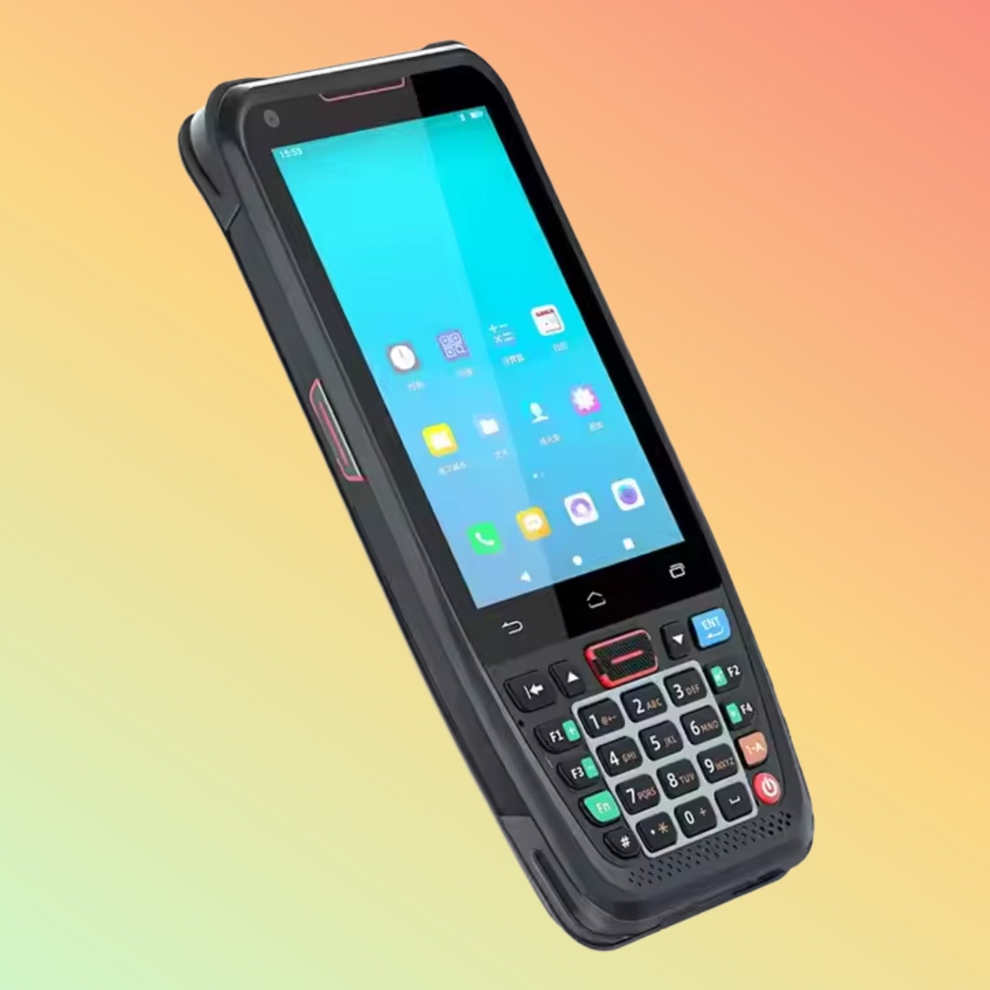 Android PDA: Handheld Terminal with Logistics Scanning Gun, In Stock