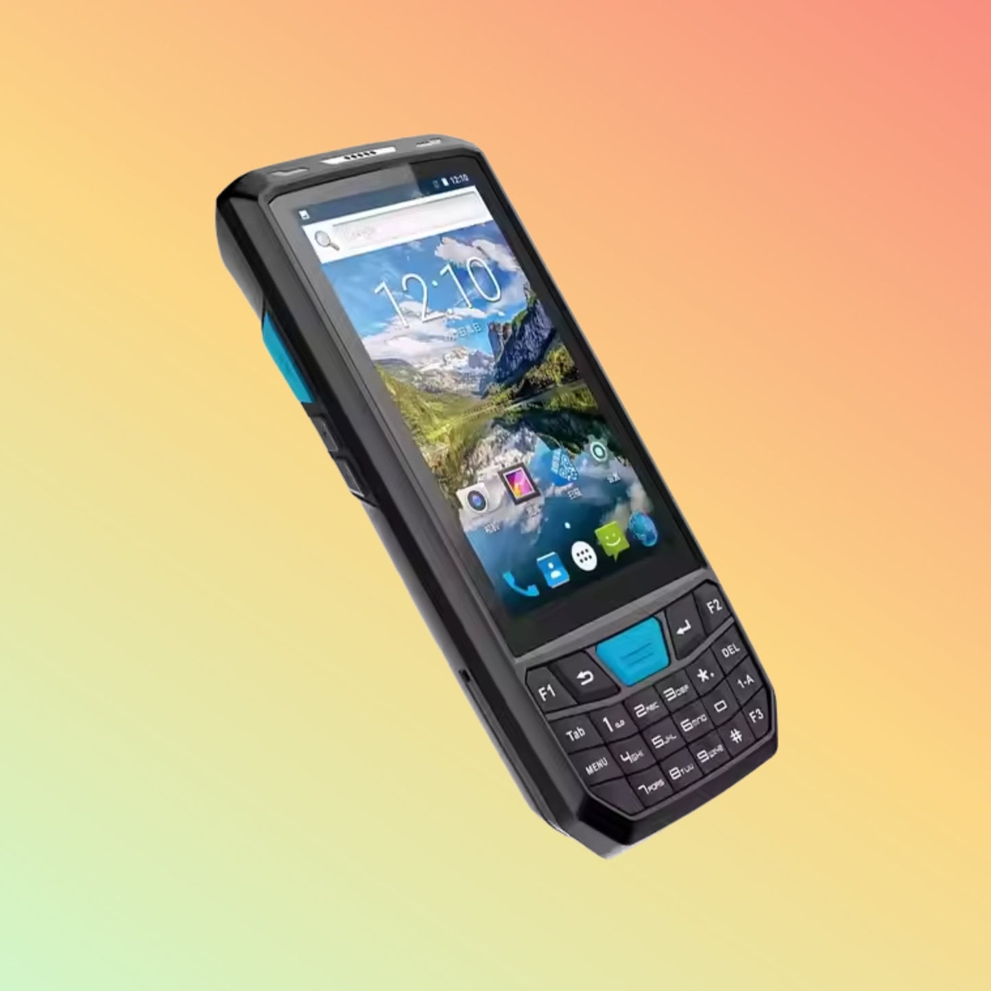 Handheld PDA 4" NFC 1/2D Scanner, 4G/WiFi, 16GB, Android, In Stock