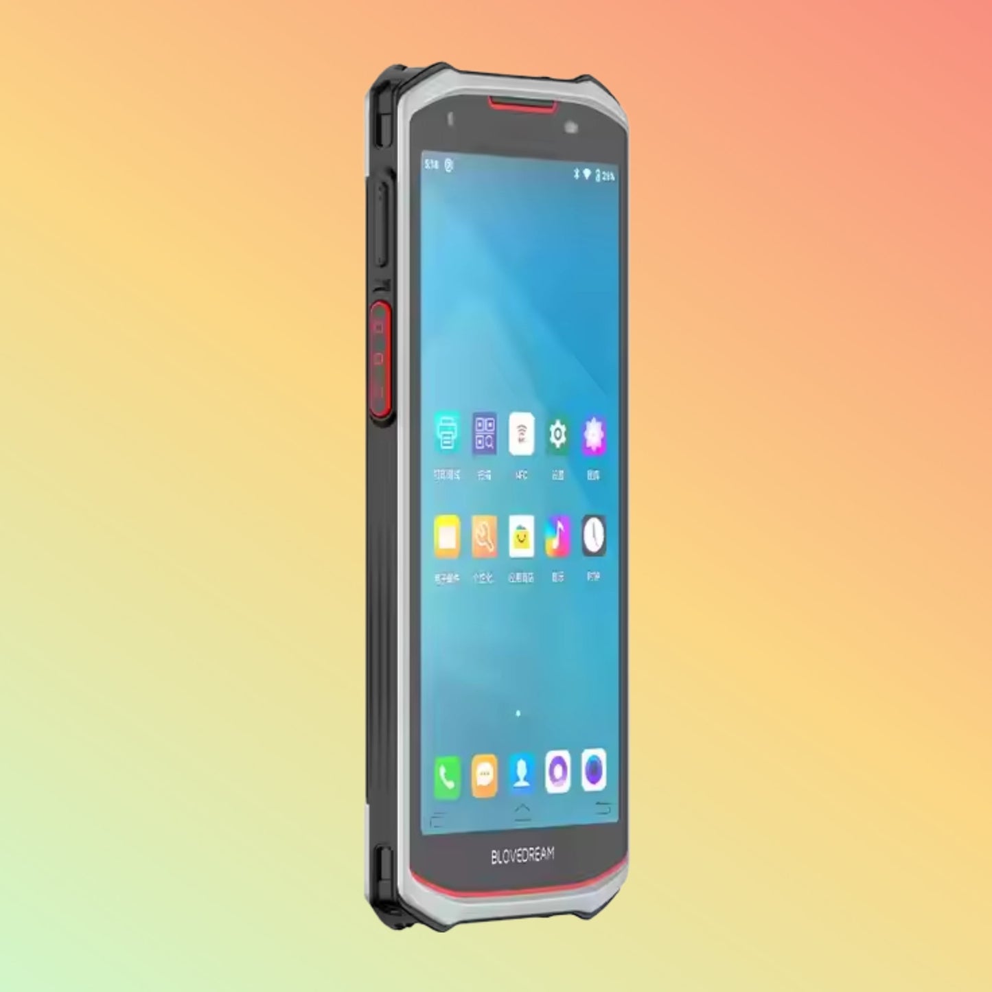 Handheld PDA 1/2D Scanner, Full Screen, Android 13, In Stock