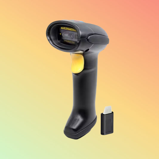 Syble XB-6208RB Wireless Scanner Barcode 2D Barcode Price Checker for Printer