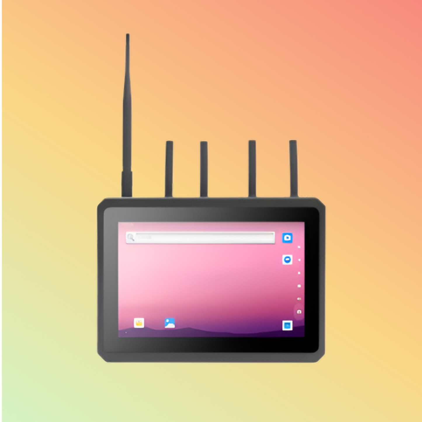 Geshem RK3399 All In One Capacitive Touch Screen 10 Inch Panel PC