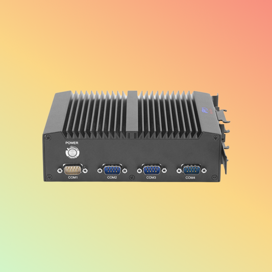 Geshem Intel J1900 Fanless Box PC Support DIN Rail Mount