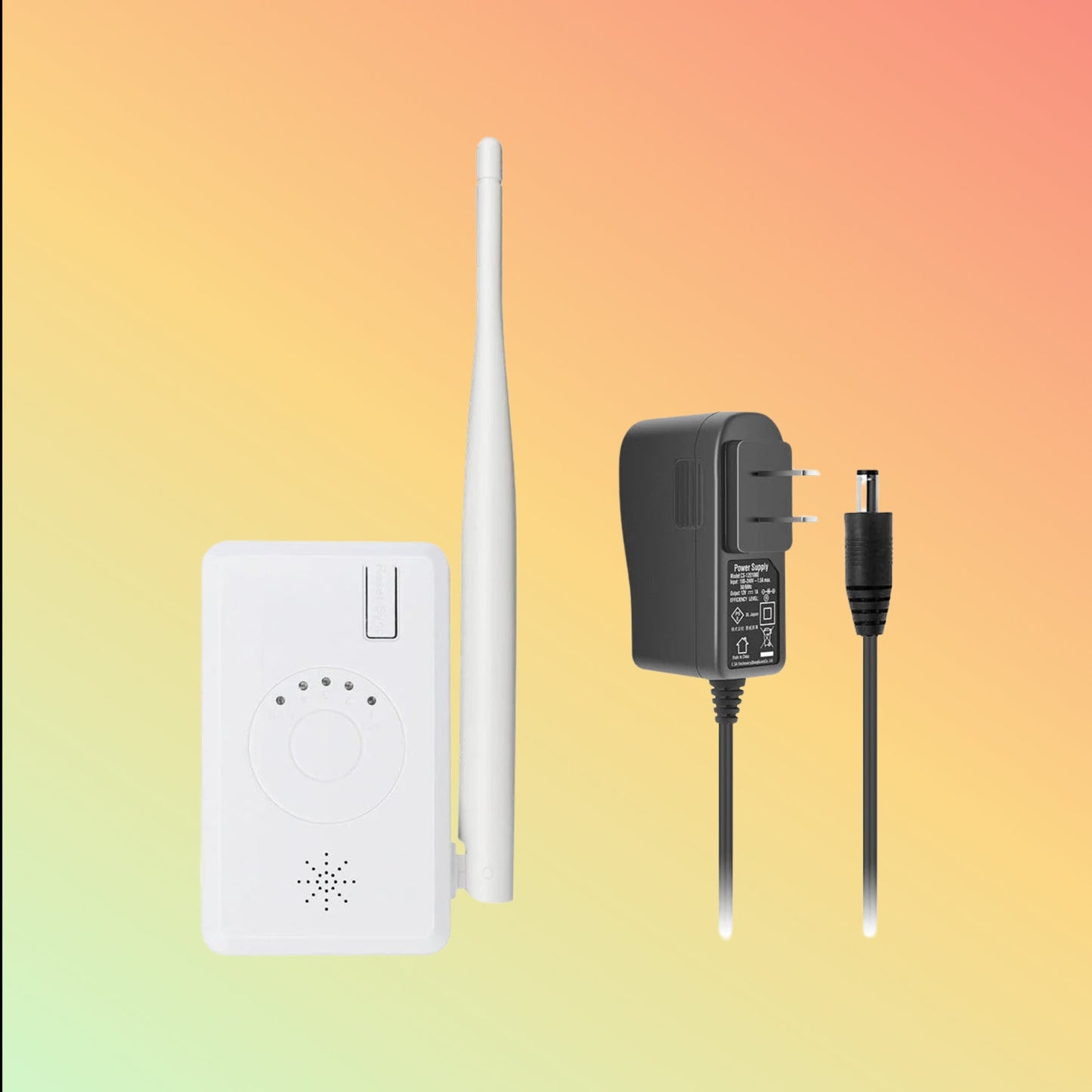 Hiseeu WiFi Repeater, Indoor, 2.4Ghz, DC12V Power Cord