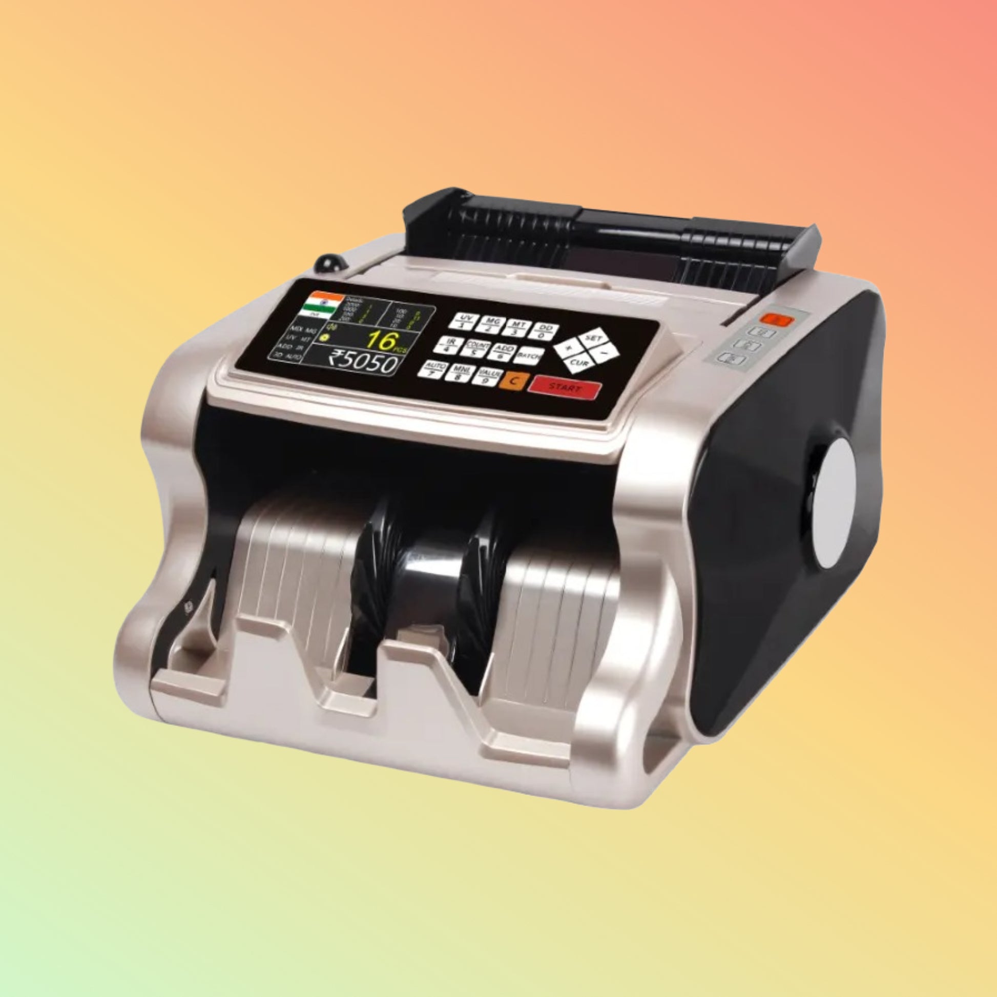 4000T bill counting machine with counterfeit detection