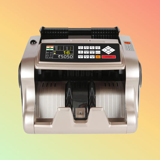 High-speed currency counter machine for Indian Rupees