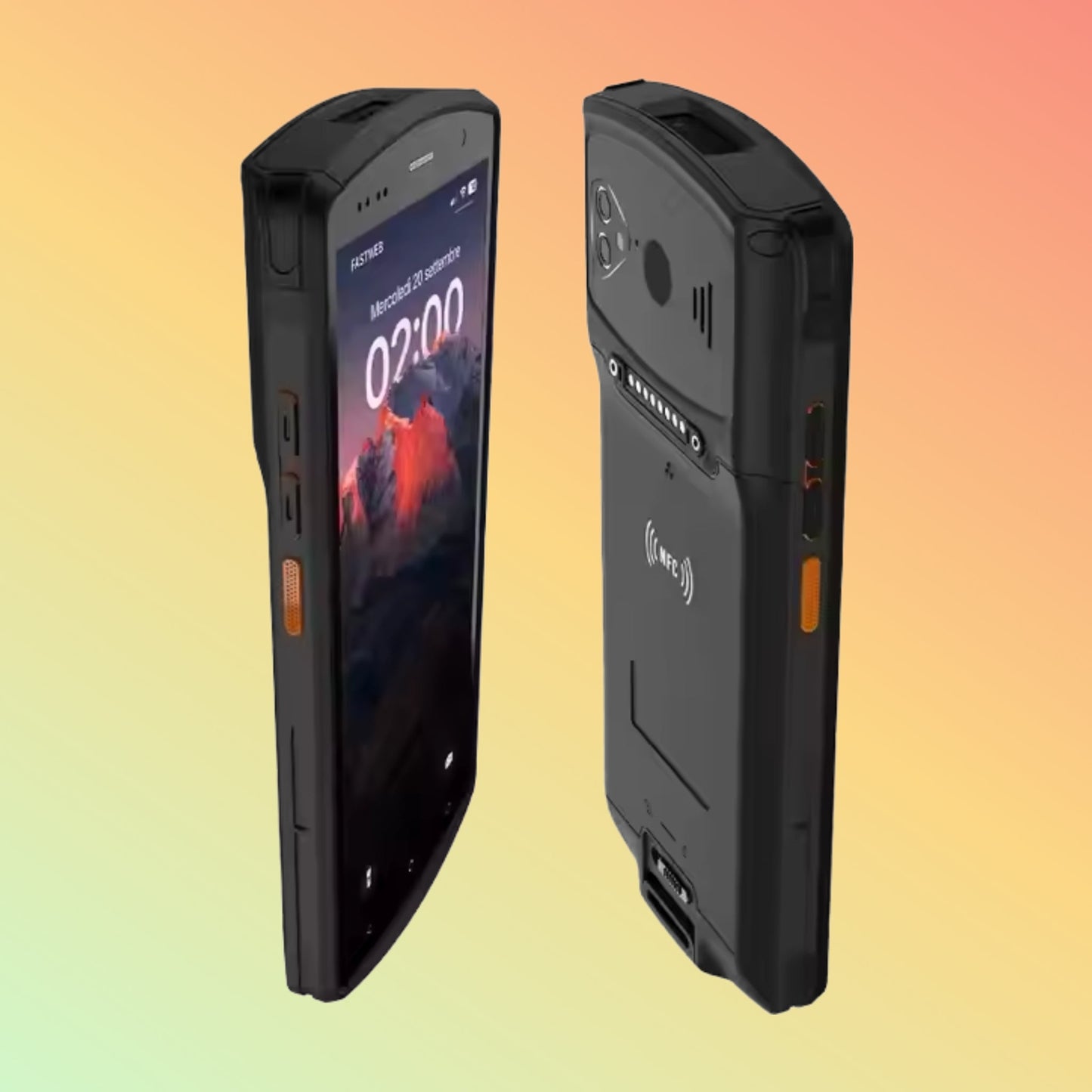 5.7" Android NFC PDA, 2D Barcode Scanner for Delivery & Warehouse