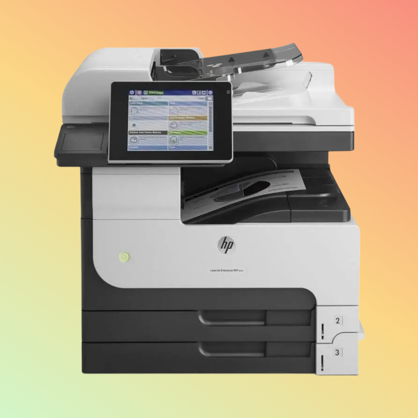 HP LaserJet Enterprise MFP M725DN Printer - A4, Print Copy Scan, 41 ppm, 1200 x 1200 dpi Resolution, 200,000 Pages Duty Cycle