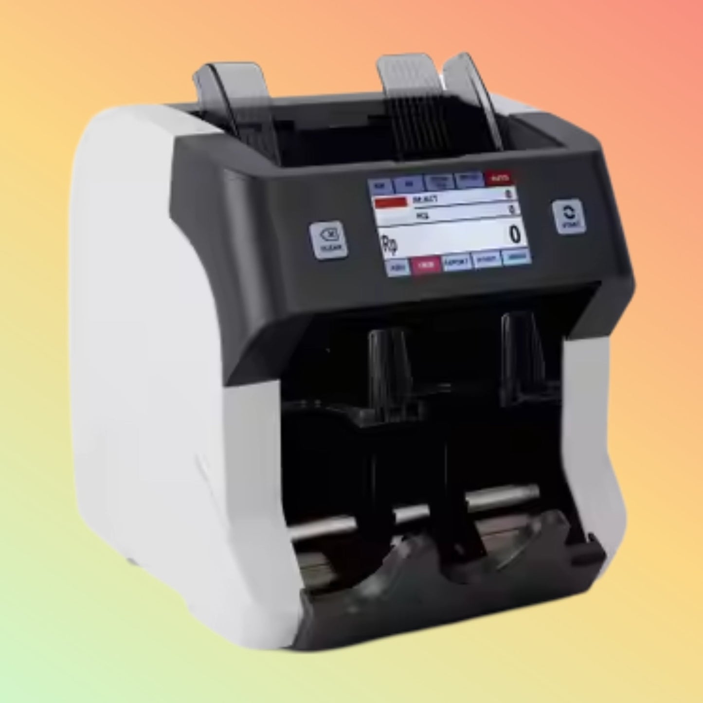 4.3" LCD Multi-Currency Value Counter & Custom Bill Sorter
