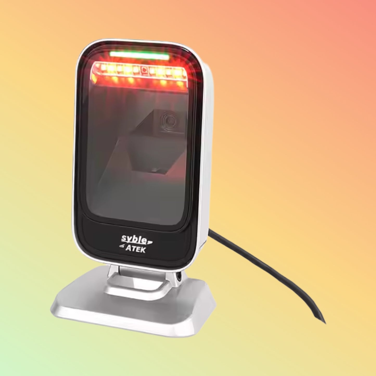 Syble AK-9208H High-Speed 1D/2D QR POS Desktop Barcode Scanner