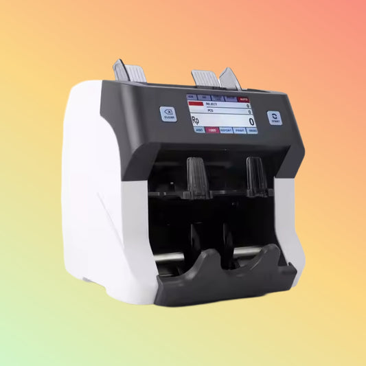 4.3" LCD Multi-Currency Value Counter & Custom Bill Sorter