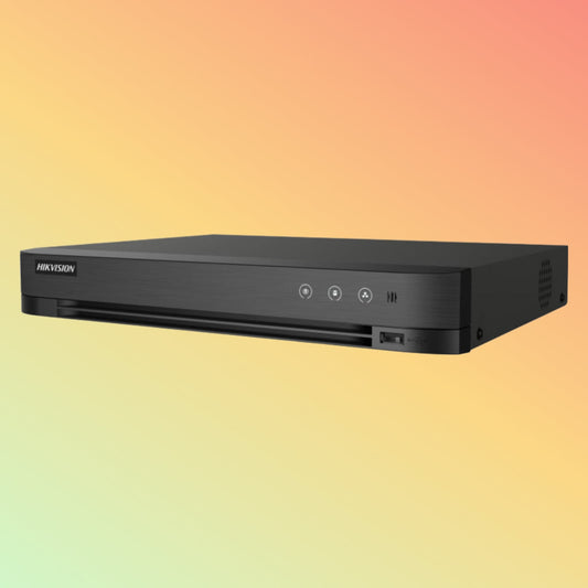 Hikvision iDS-7204HUHI-M1/PXT 4-ch 5 MP 1U H.265 AcuSense POC DVR