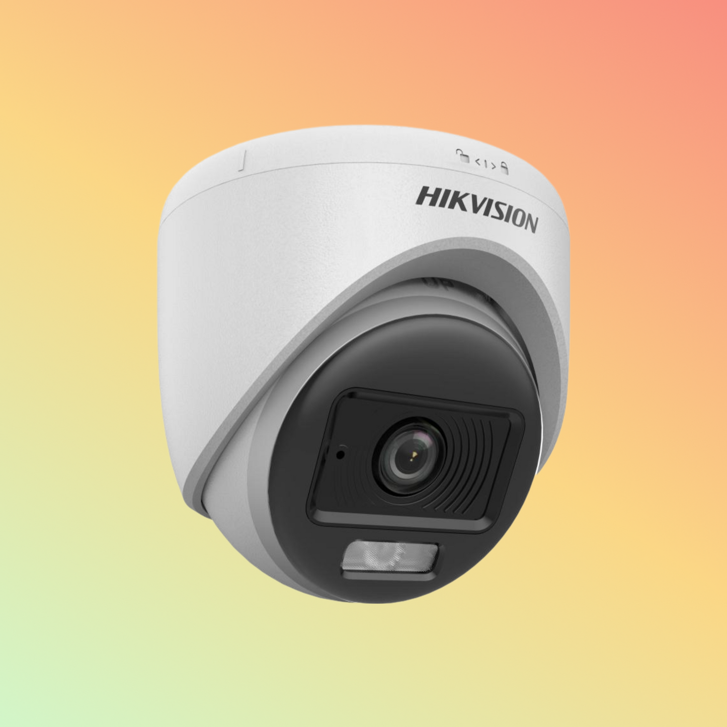 Hikvision DS-2CE70KF0T-LPFS 3K ColorVu Smart hybrid light Indoor Fixed Turret Camera