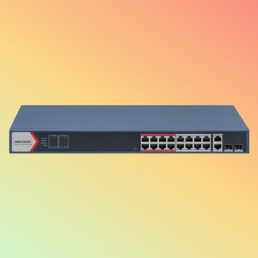 Hikvision DS-3E1326P-EI 24 Port Fast Ethernet Smart POE Switch
