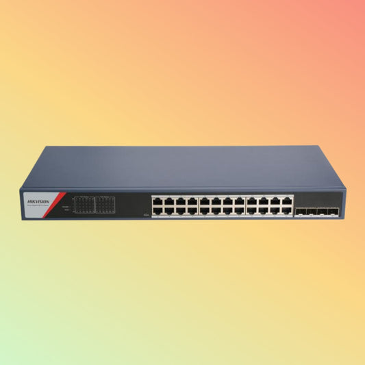 Hikvision DS-3E1528P-SI-24P4F 24 Port Gigabit Smart POE Switch
