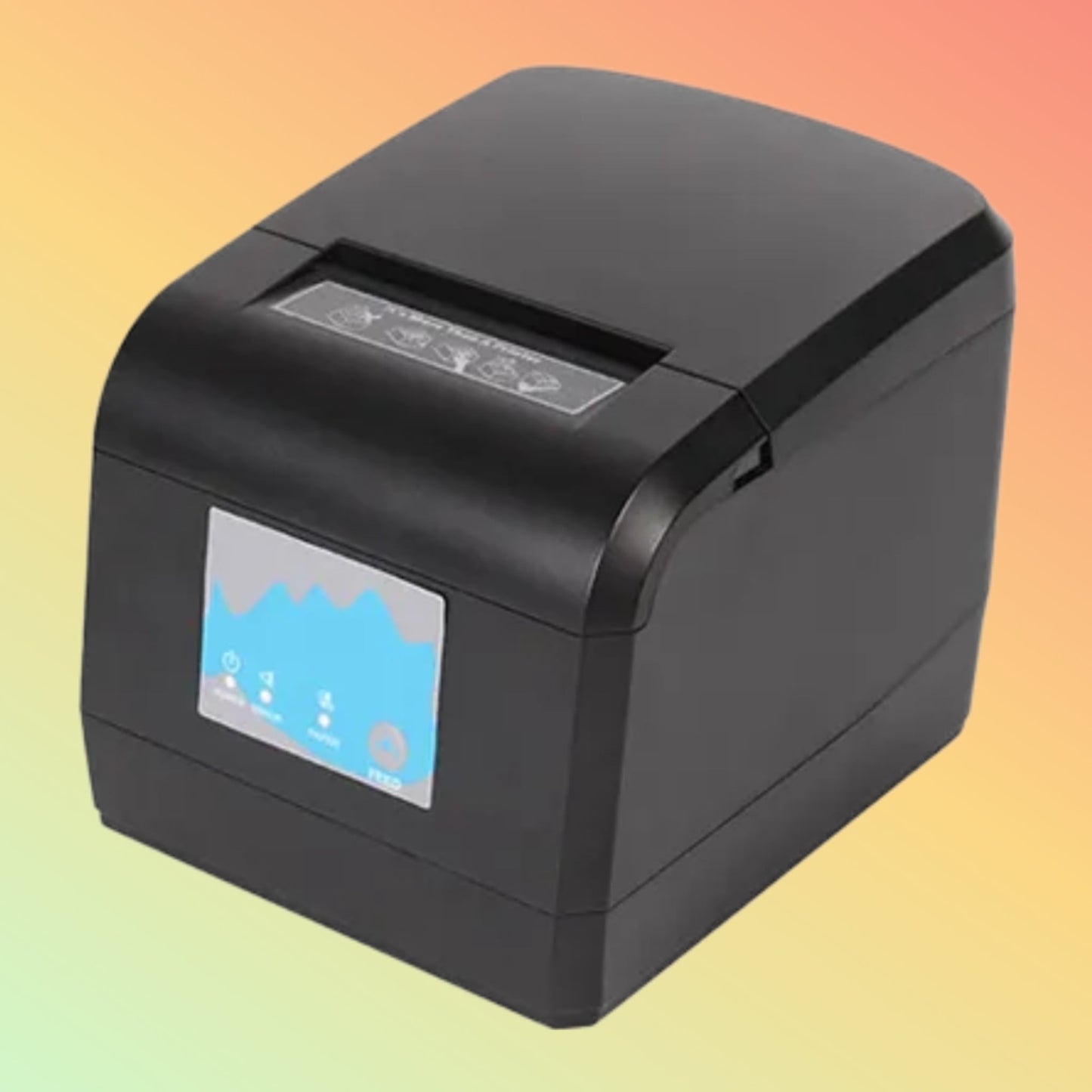 Setup of ZYWELL ZY908 - U OEM in a business setting, demonstrating compatibility with POS systems

